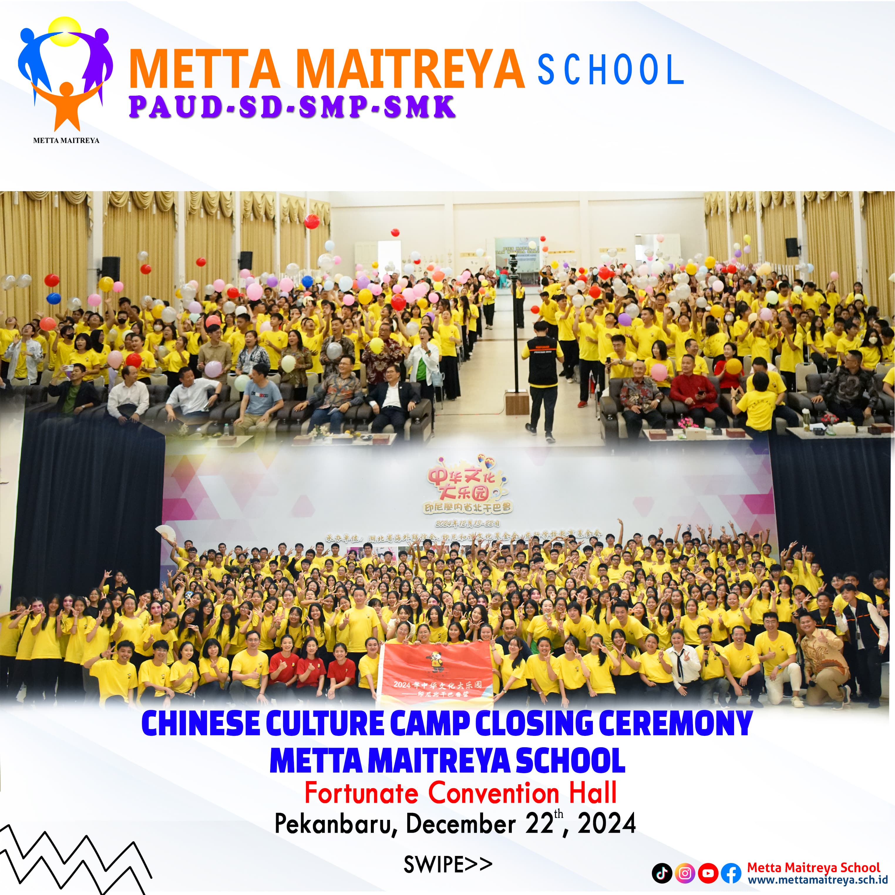 Kegiatan Penutupan Happy Camp | Sekolah Metta Maitreya